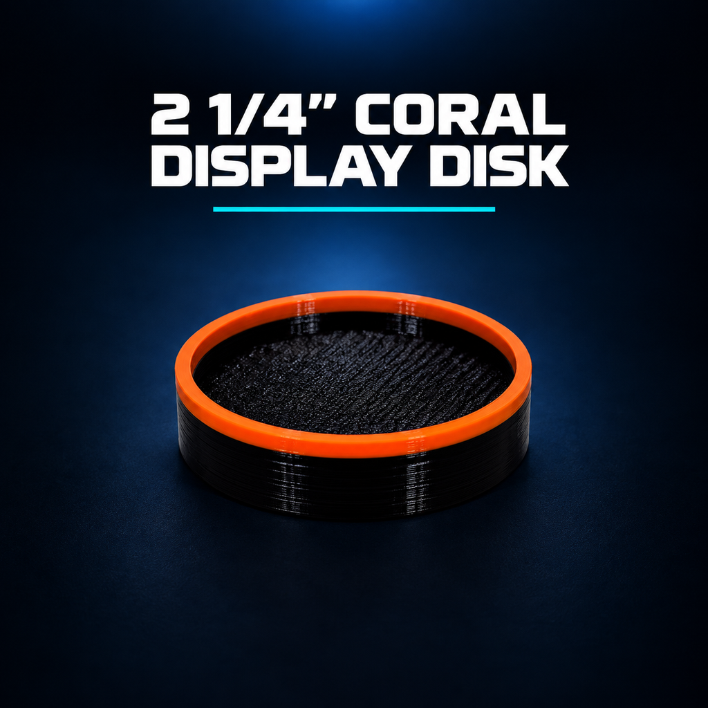 Coral Display Disk – Reef Print Labs